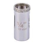 Broca corona diamante ¾ azulejo 17124