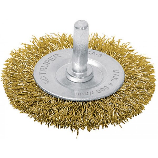 Cepillo para barreno de alambre plano 4 pulg