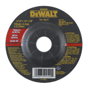 Disco pulir metal 4 1/2 DW44540