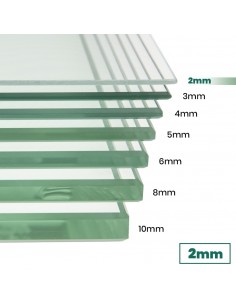 Vidrio trasparente LUNA 2mm 
