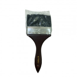 BROCHA DE 4 PULGADAS, MANGO DE MADERA