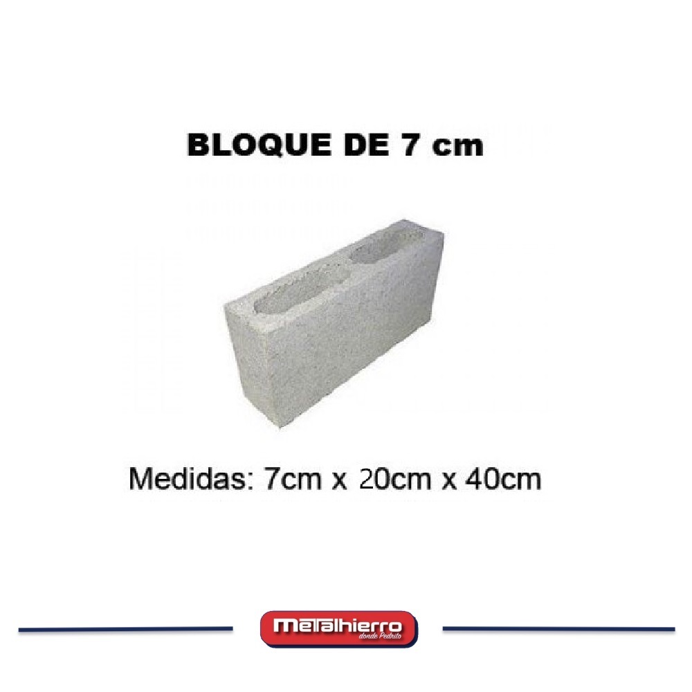 BLOQUE DE HORMIGON