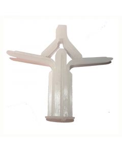 arugo mariposa plástico 2" x 3/8" 