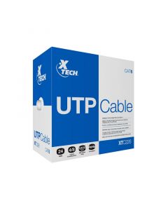 Cable utp 24 awg cat 6 xtech