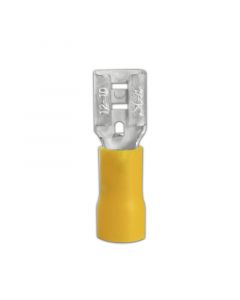 Terminal hembra amarillo