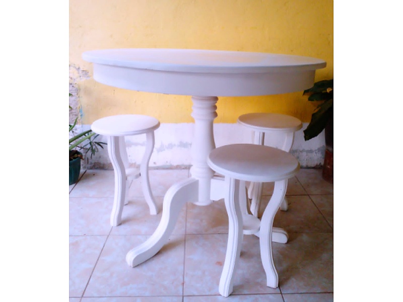 Mesa Redonda Blanca Guatemala