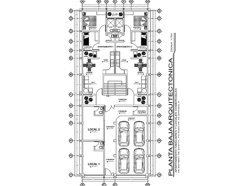 Elaboración Planos Casas Ciudad de Guatemala 