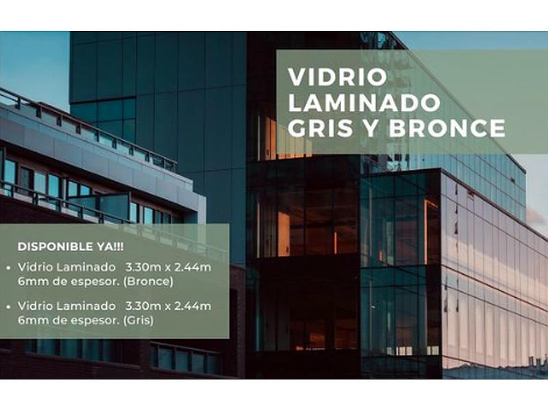 Vidrio laminado Guatemala