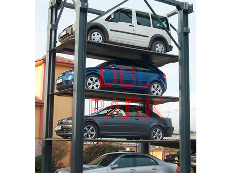 Elevadores de Autos 4 niveles