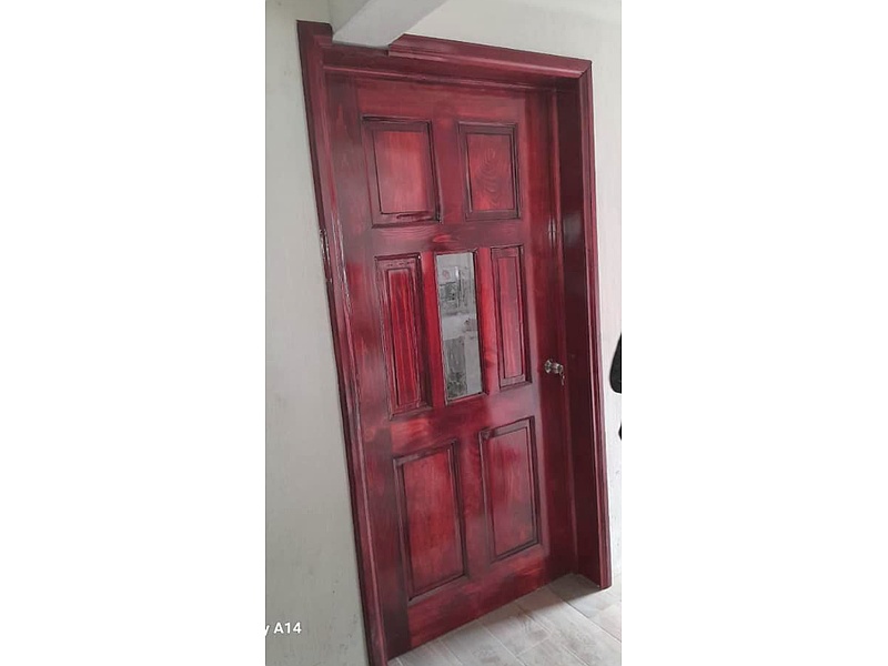 Puerta Madera  de vidrio Guatemala