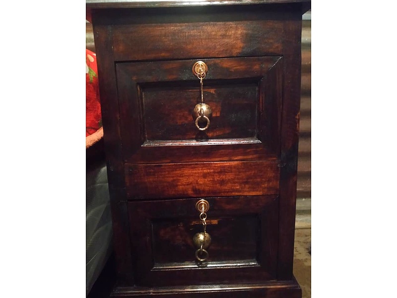 Velador Madera Rústica Guatemala