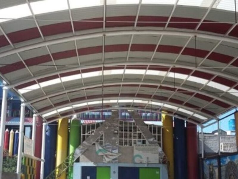 Cubierta metálicas curva CIPA