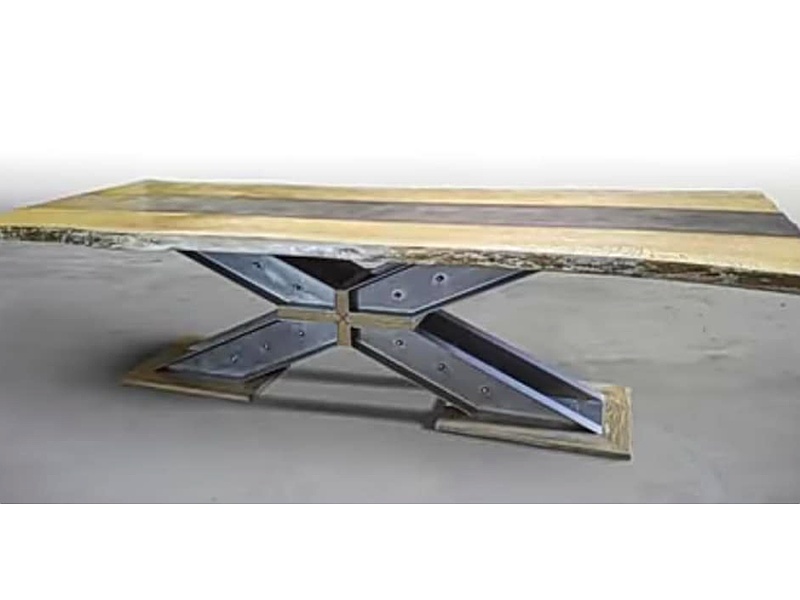 Mesa Comedor Base Metal Guatemala