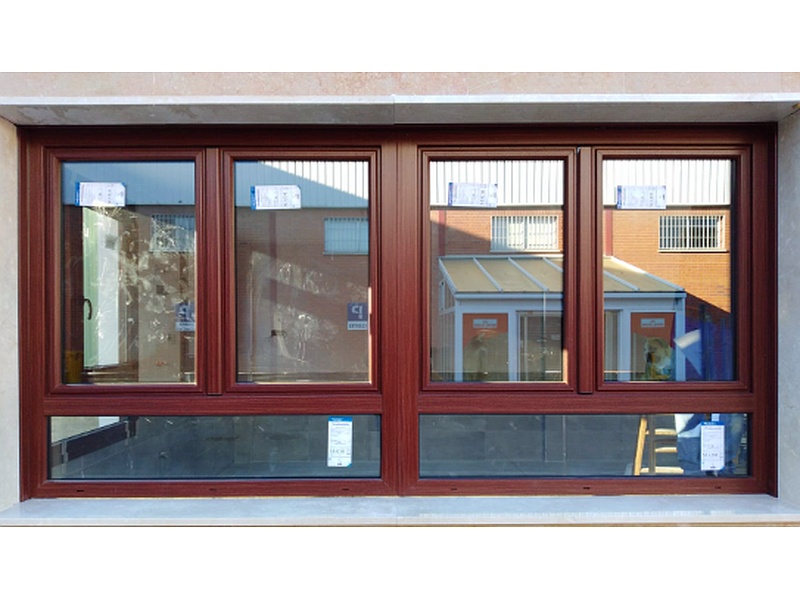 Ventana PVC Nogal Guatemala
