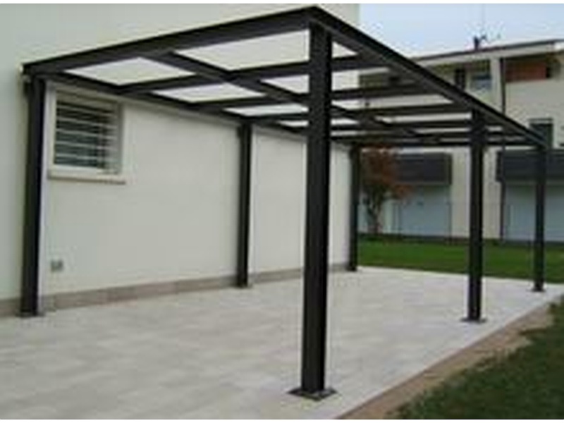 Estructura Metálica Patio Casa Guatemala