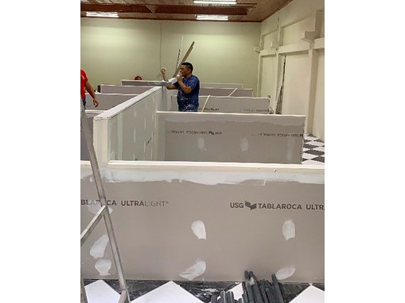 Instalación Paredes Cielo Raso Guatemala