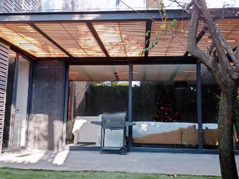PÉRGOLA DE MADERA