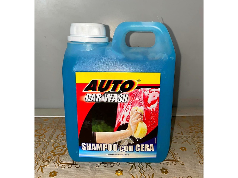 Shampoo con cera para vehiculos Guatemala 