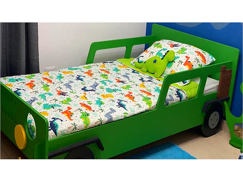 Cama Montessori Verde Guatemala
