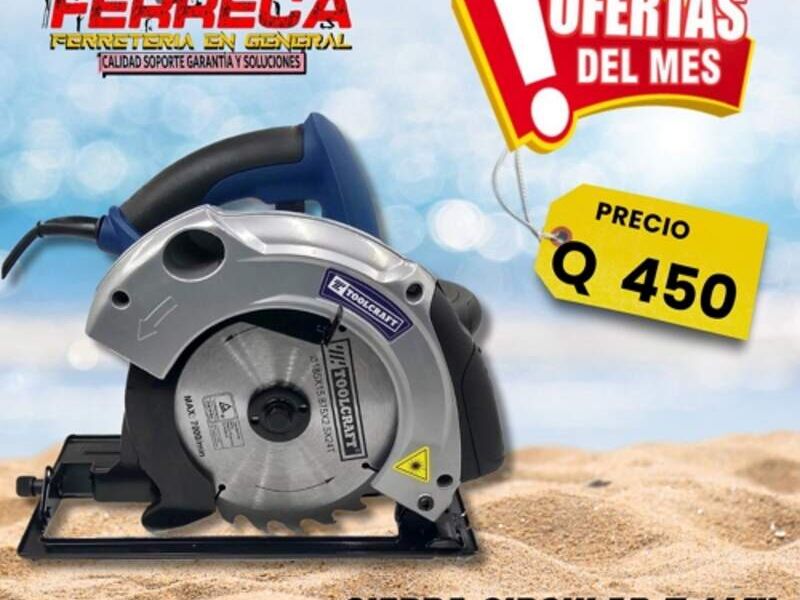 Sierra Circular 7 1/4 Guatemala