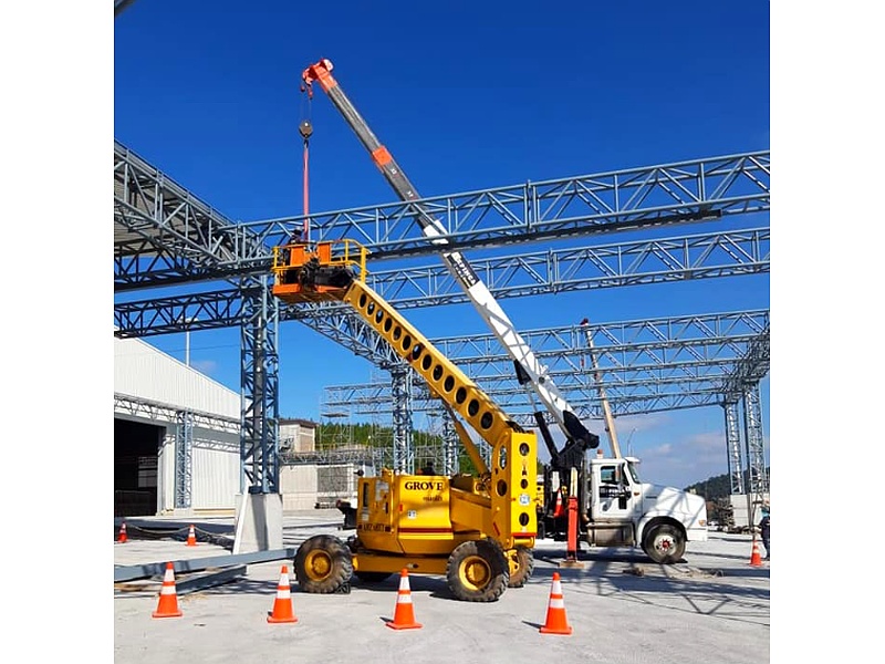 Montaje Estructural Para Puente Guatemala