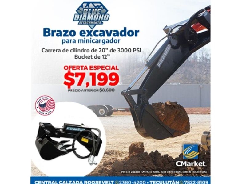 Brazo Excavador Guatemala Case