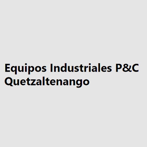 Equipos Industriales PC Quetzaltenango