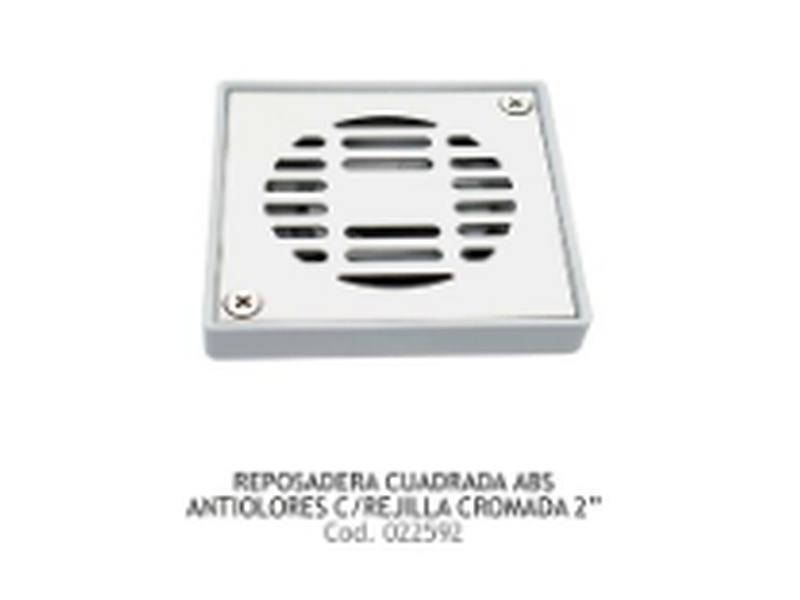 Reposadera cuadrad ABS