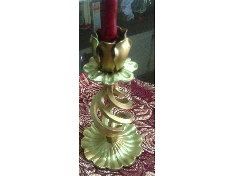 Candelabro Dorado Guatemala