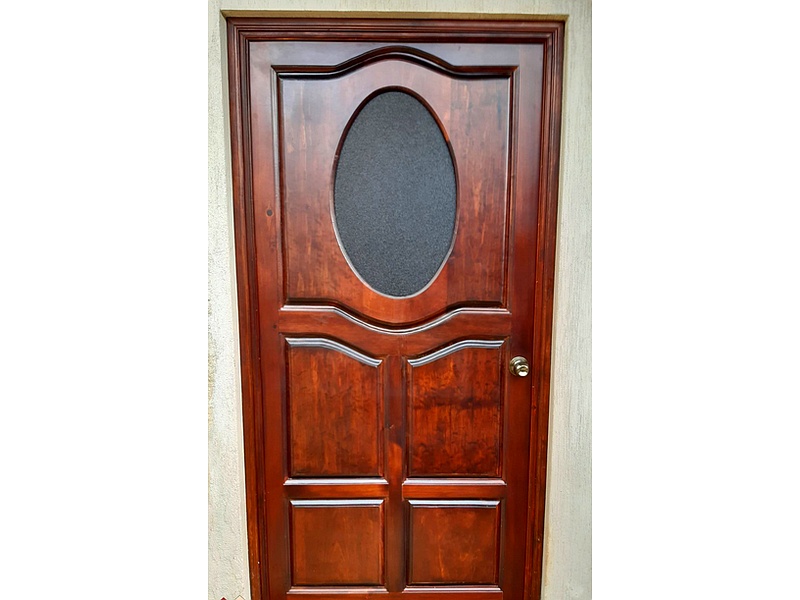 Puerta  madera caoba SAN JUAN