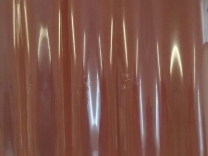 Láminas de PVC roja 