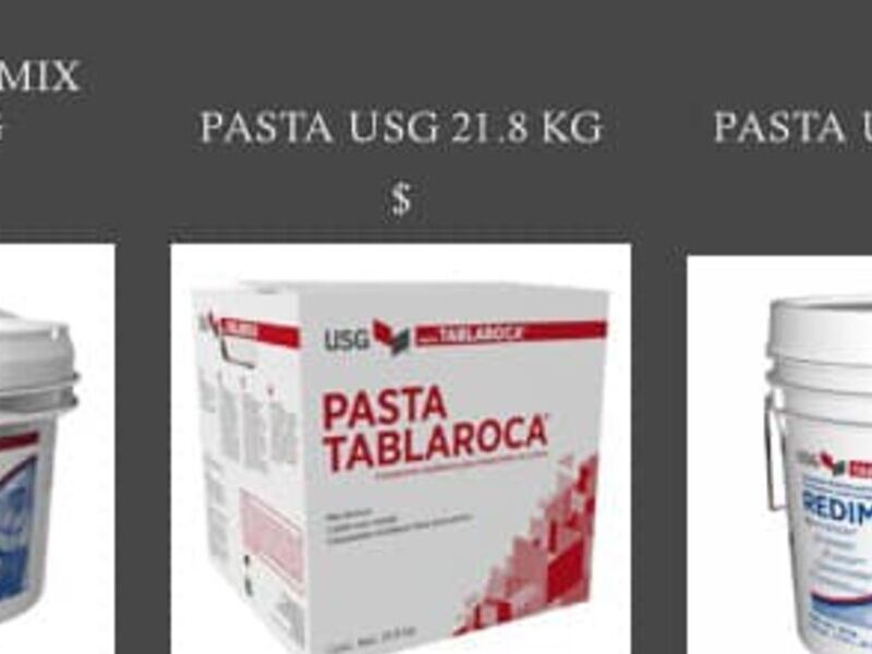 Pastas tablaroca Terla