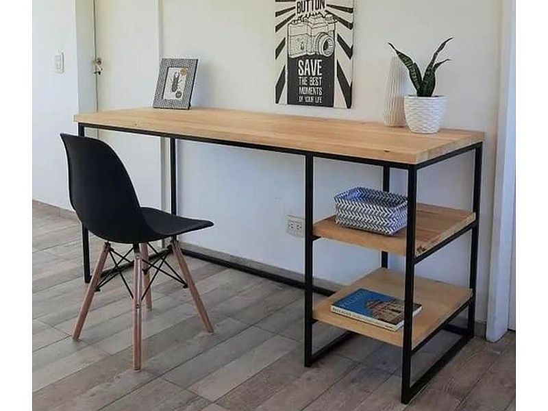 Mesa trabajo estilo industrial NUEVO SAN CARLOS