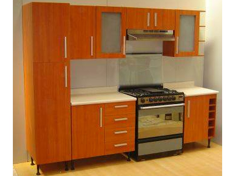 Mueble Cocina Melamina Color Guindo CIUDAD DE GUATEMALA
