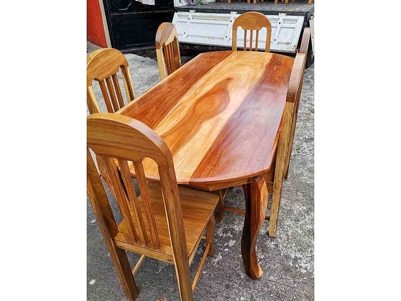 Comedor 6 Sillas Madera Conacaste CIUDAD VIEJA