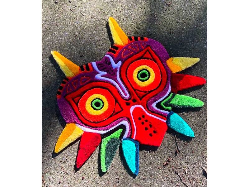 Alfombra Majora Mask Guatemala