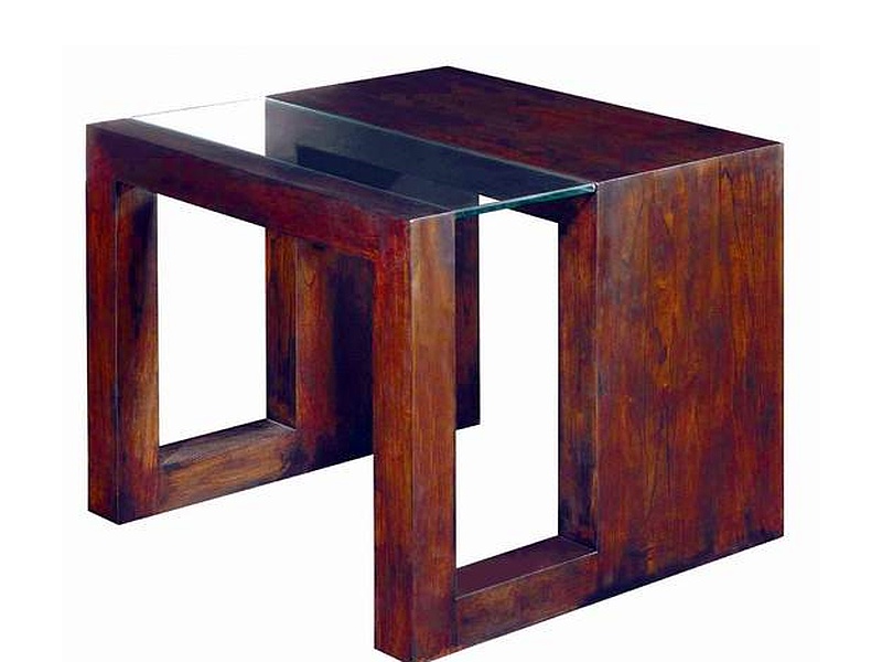 Mesa Centro Madera Palo Blanco ANTIGUA