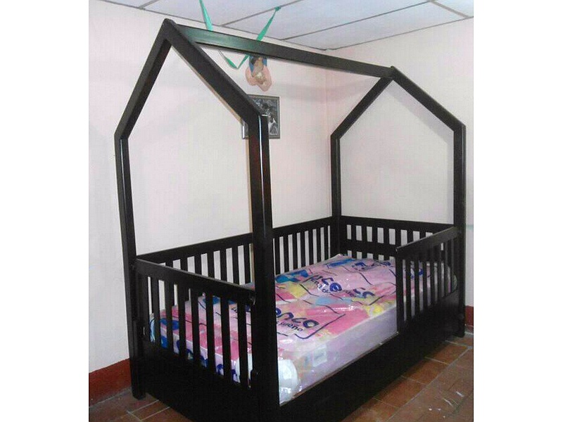 Cama Montessori Color Negro CIUDAD DE GUATEMALA