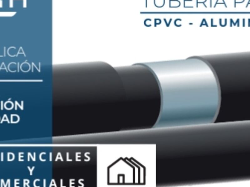 TUBERÍA PARA GAS de cpvc