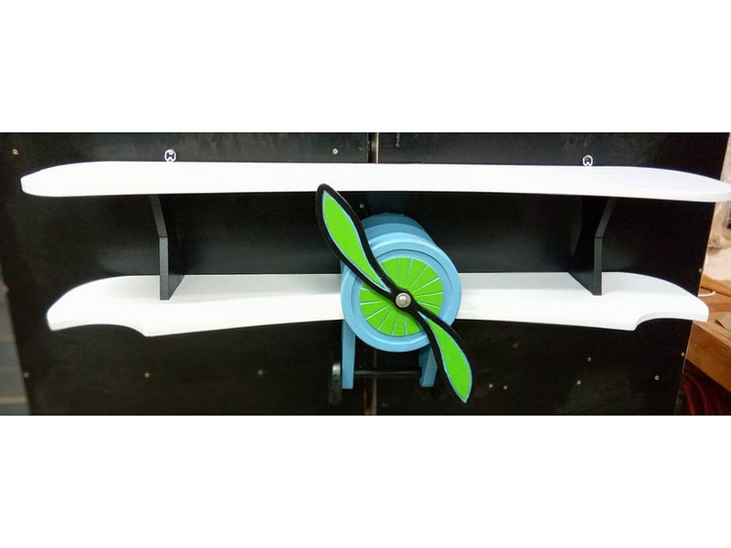  Repisa diseño avioneta trabajada MDF  SACATEPÉQUEZ