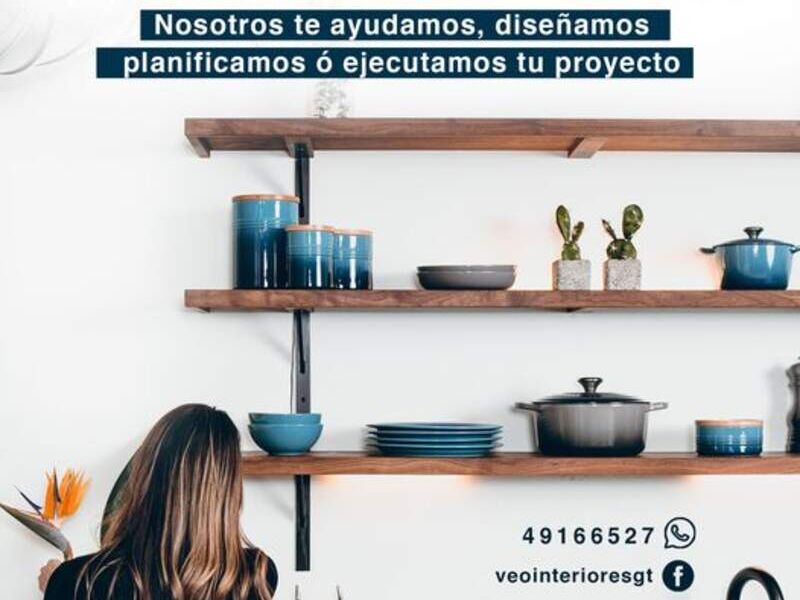 Renovación de cocina veo interiores Guatemala