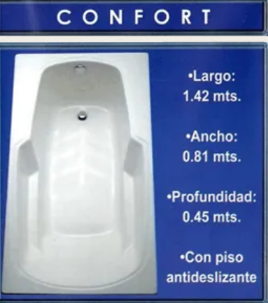 Bañeras CONFORT Guatemala