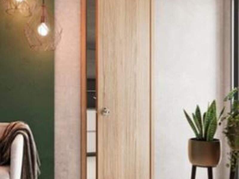 Puerta Milán color rovere