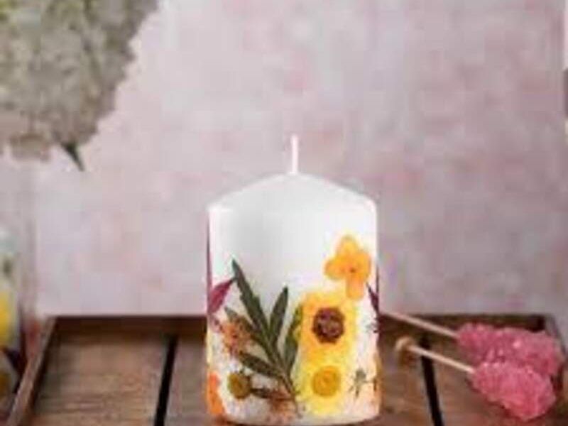 Velas aromatizantes y decorativas