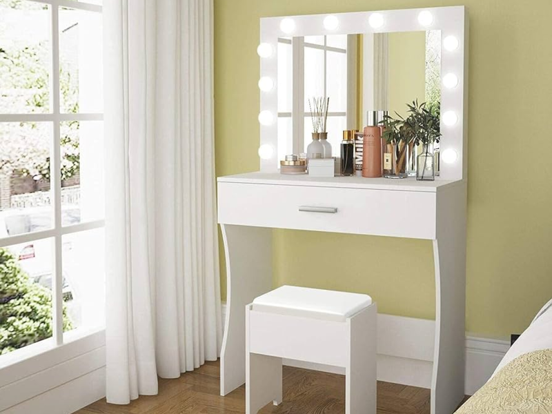 Mesita con Espejo Barreto muebles