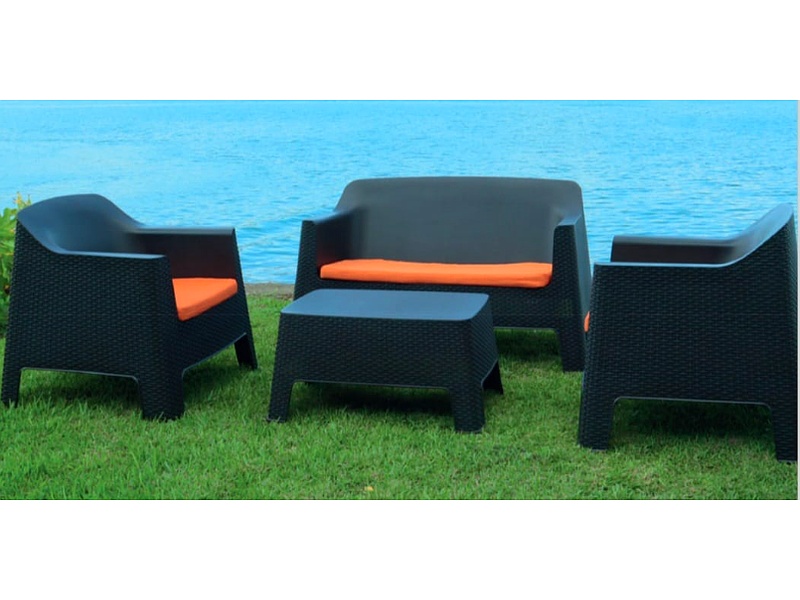 Juego de muebles con cojín Guatemala