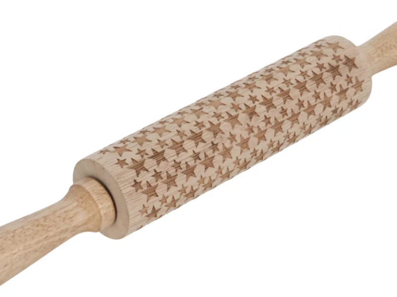 RODILLO DISEÑO EN RELIEVE MADERA
