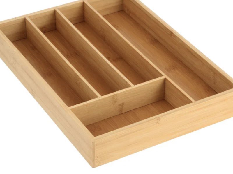 ORGANIZADOR DE CUBIERTOS BAMBÚ