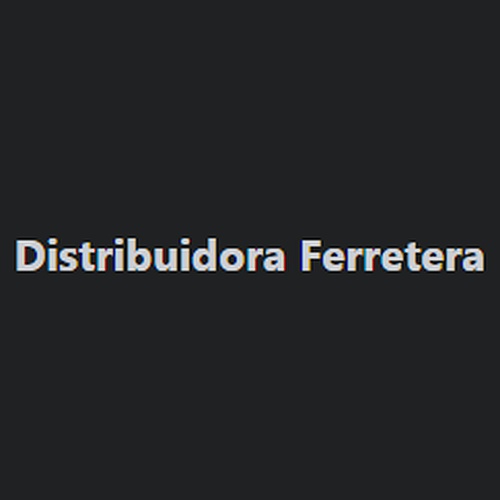 Distribuidora Ferretera