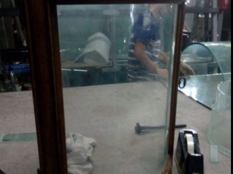 Ventana curva de madera Mixco Guatemala